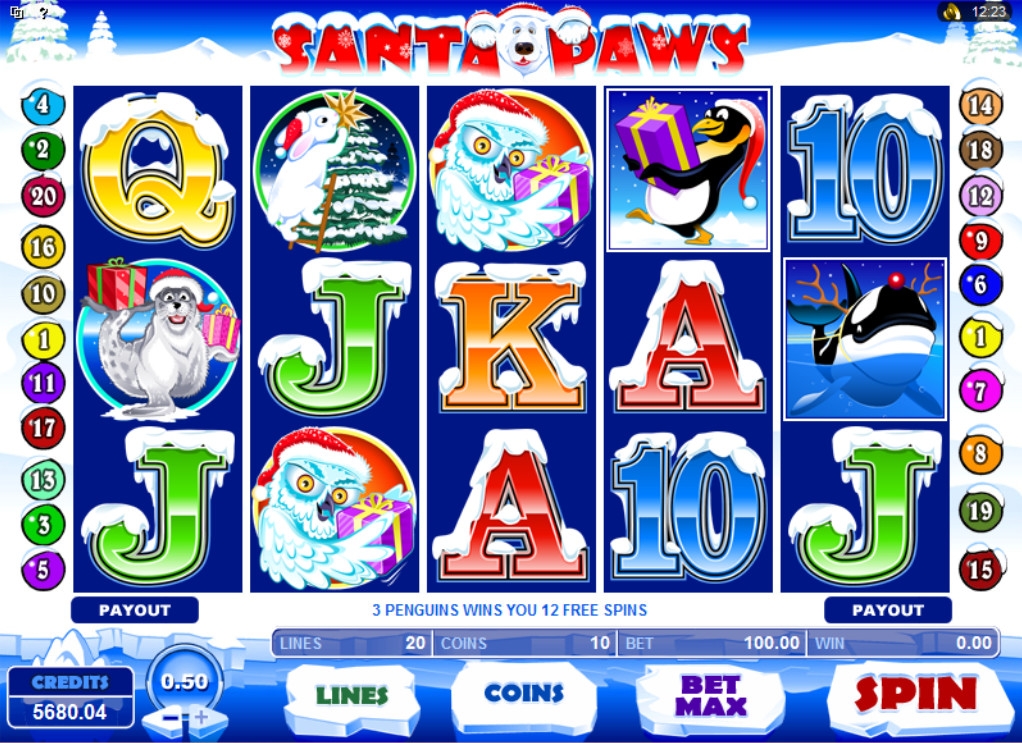 Santa Paws (Santa Paws) from category Slots