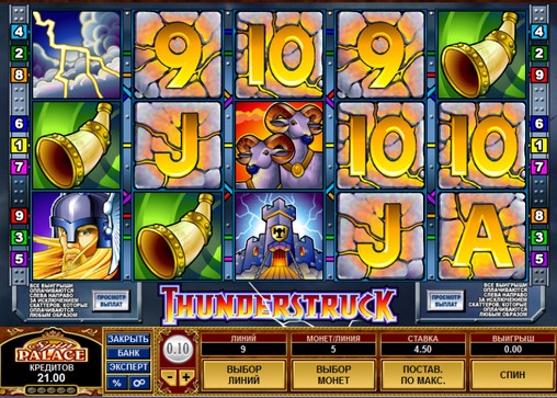 Thunderstruck (Thunderstruck) from category Slots