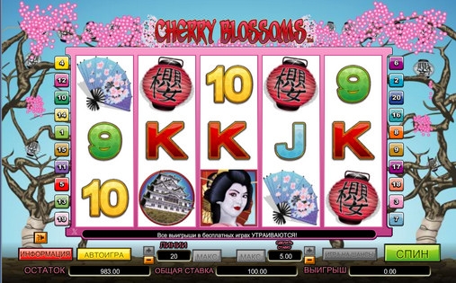 Cherry Blossoms (Cherry Blossoms) from category Slots