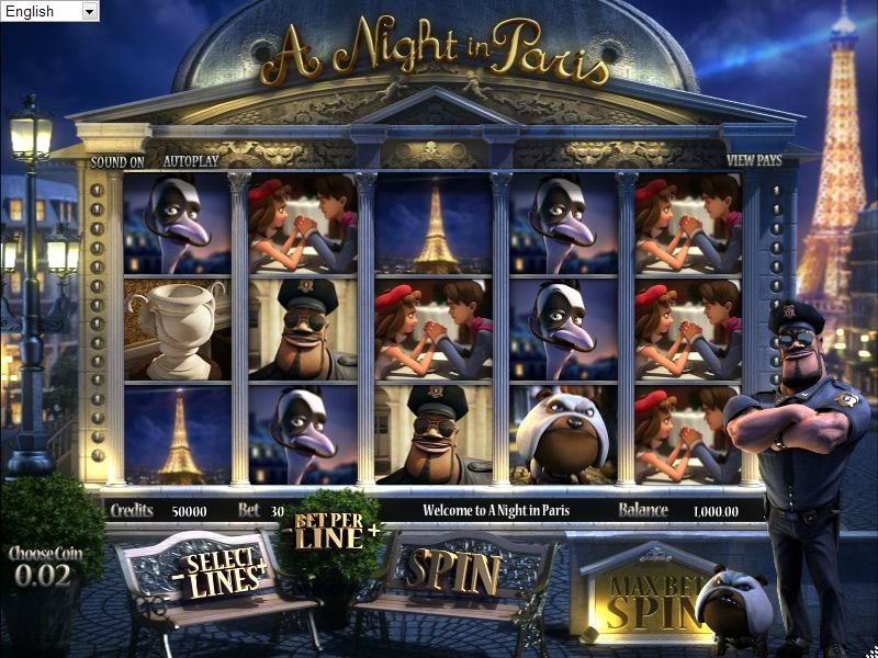 A Night in Paris (A Night in Paris) from category Slots