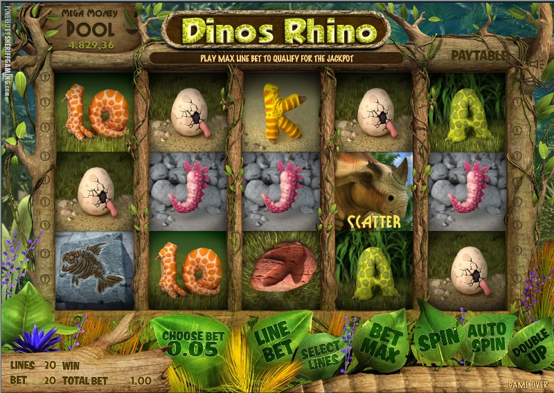Dinos Rhino (Dinos Rhino) from category Slots