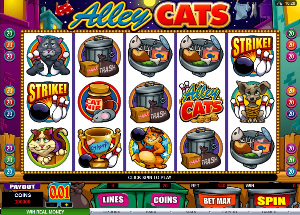 Alley Cats (Alley Cats!) from category Slots