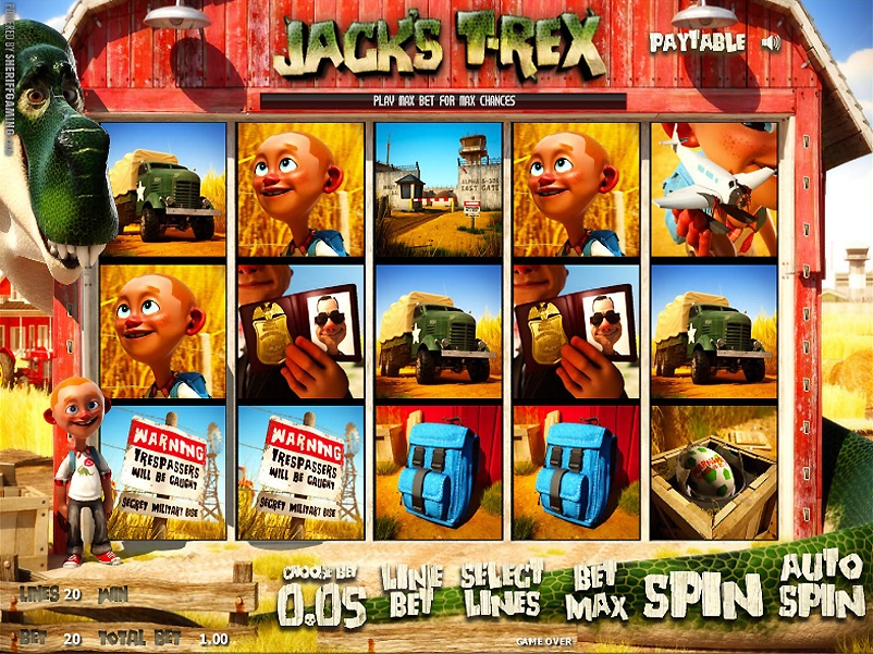 Jack’s T-Rex (Jack’s T-Rex) from category Slots