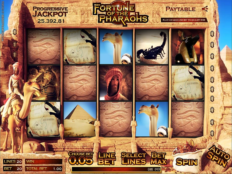 Fortune of the Pharaohs (Fortune of the Pharaohs) from category Slots