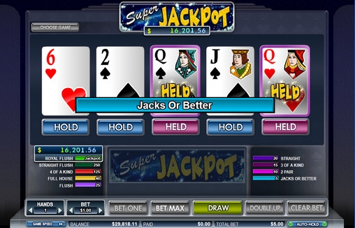 Super Jackpot (Super Jackpot) from category Video Poker