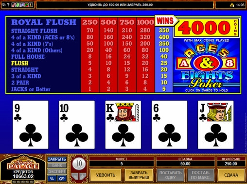 Aces & Eights (Aces & Eights) from category Video Poker