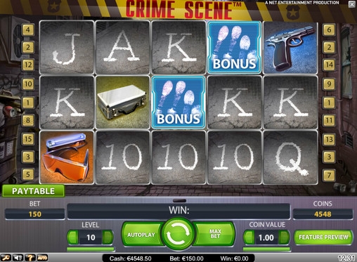 Crime Scene (Crime Scene) from category Slots