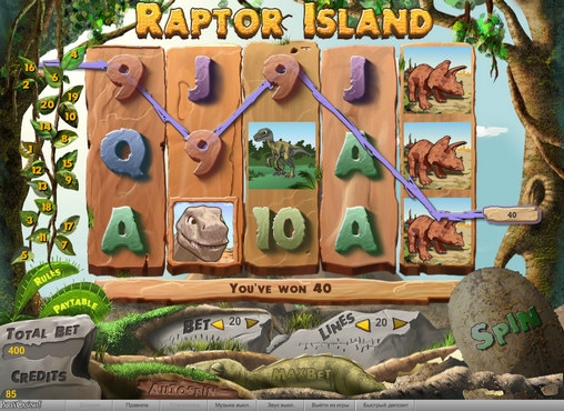 Raptor Island (Raptor Island) from category Slots