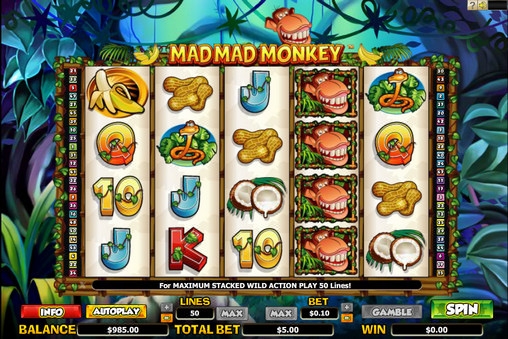 Mad Mad Monkey (Mad Mad Monkey) from category Slots