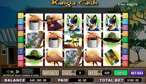 Kanga Cash (Kanga Cash) from category Slots